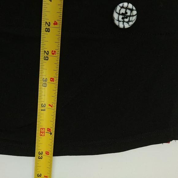 ✨3 for $30✨ Red Print Tunic Button Detail NWOT - Picture 6 of 7